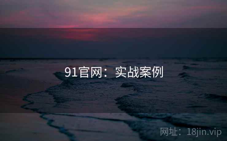 详细阅读:91官网:实战案例 91官网:实战案例
